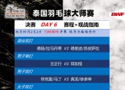 开云体育直播-关于泰国羽毛球队翻盘英格兰羽毛球队，马琳送出助攻的信息