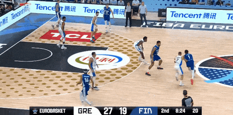希腊男篮险胜雷霆,哈里斯打破历史纪录 希腊男篮险胜雷霆,哈里斯打破历史纪录
